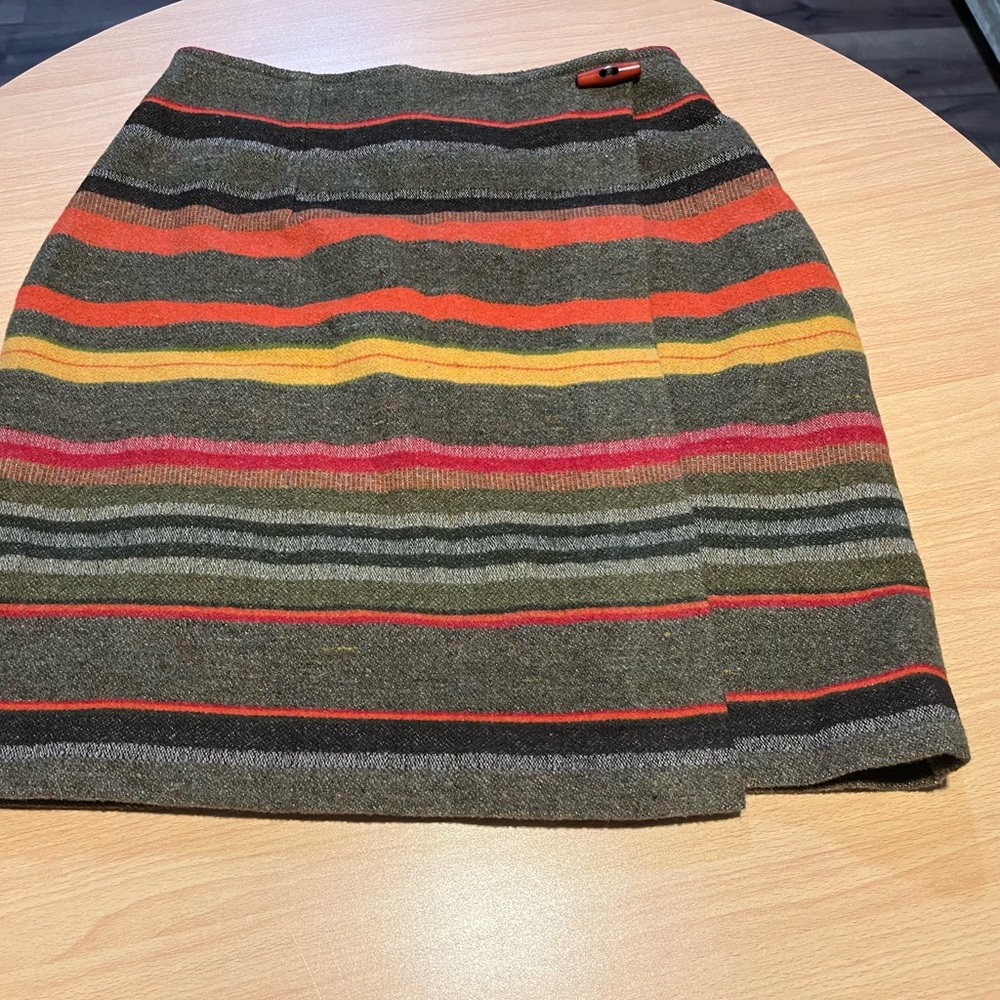 The Limited Multicolor Wool Blend Skirt - Picture 4 of 16